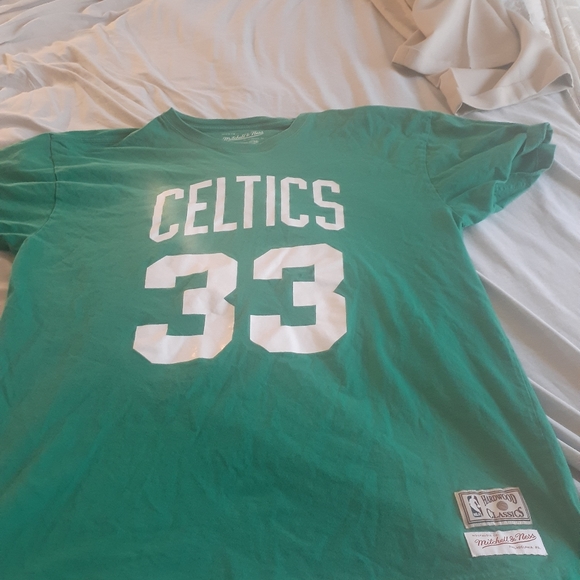 larry bird mitchell and ness shirt